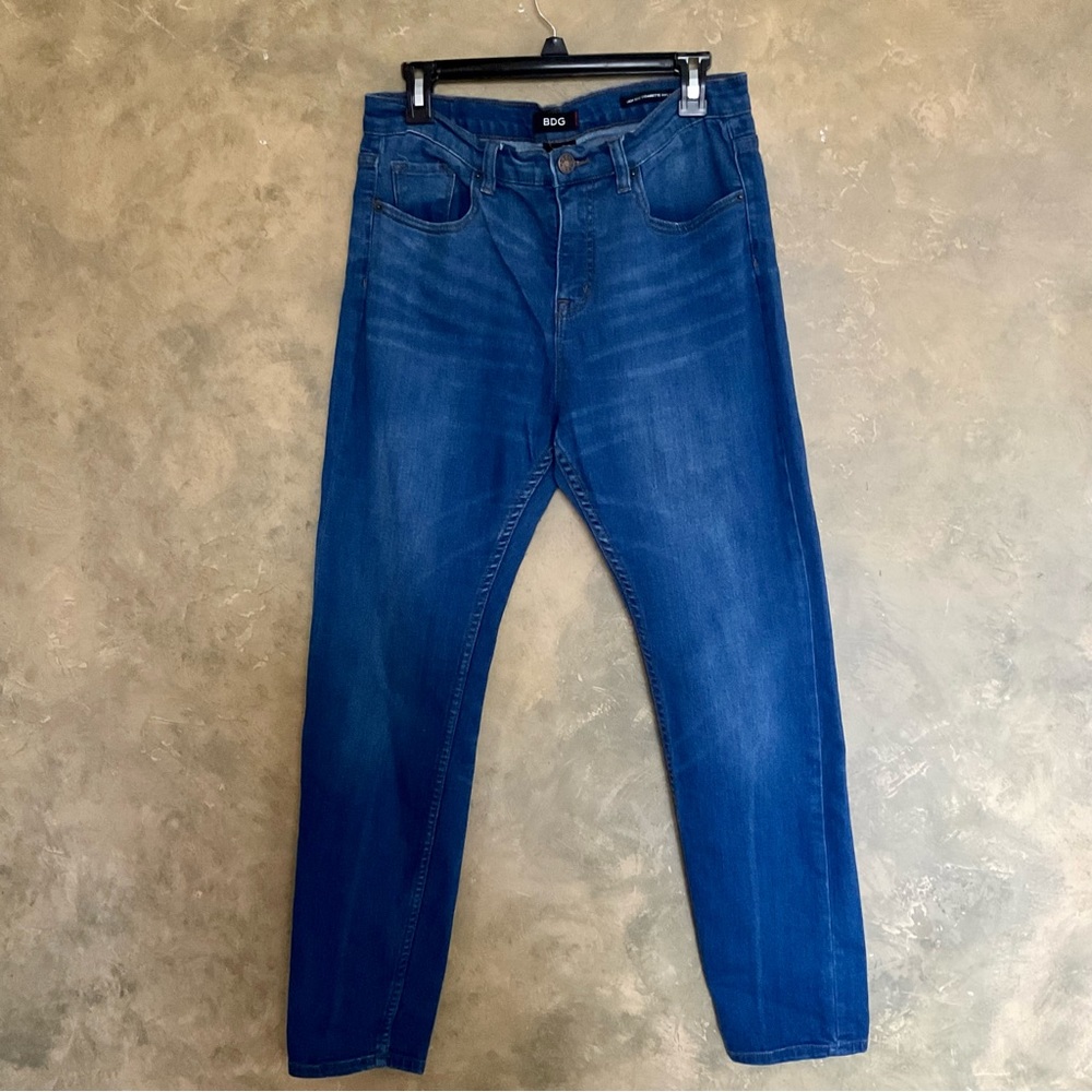 BDG High Rise Cigarette Ankle Stretch Denim Jeans